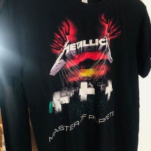 VINTAGE Metallica Master of Puppets shirt